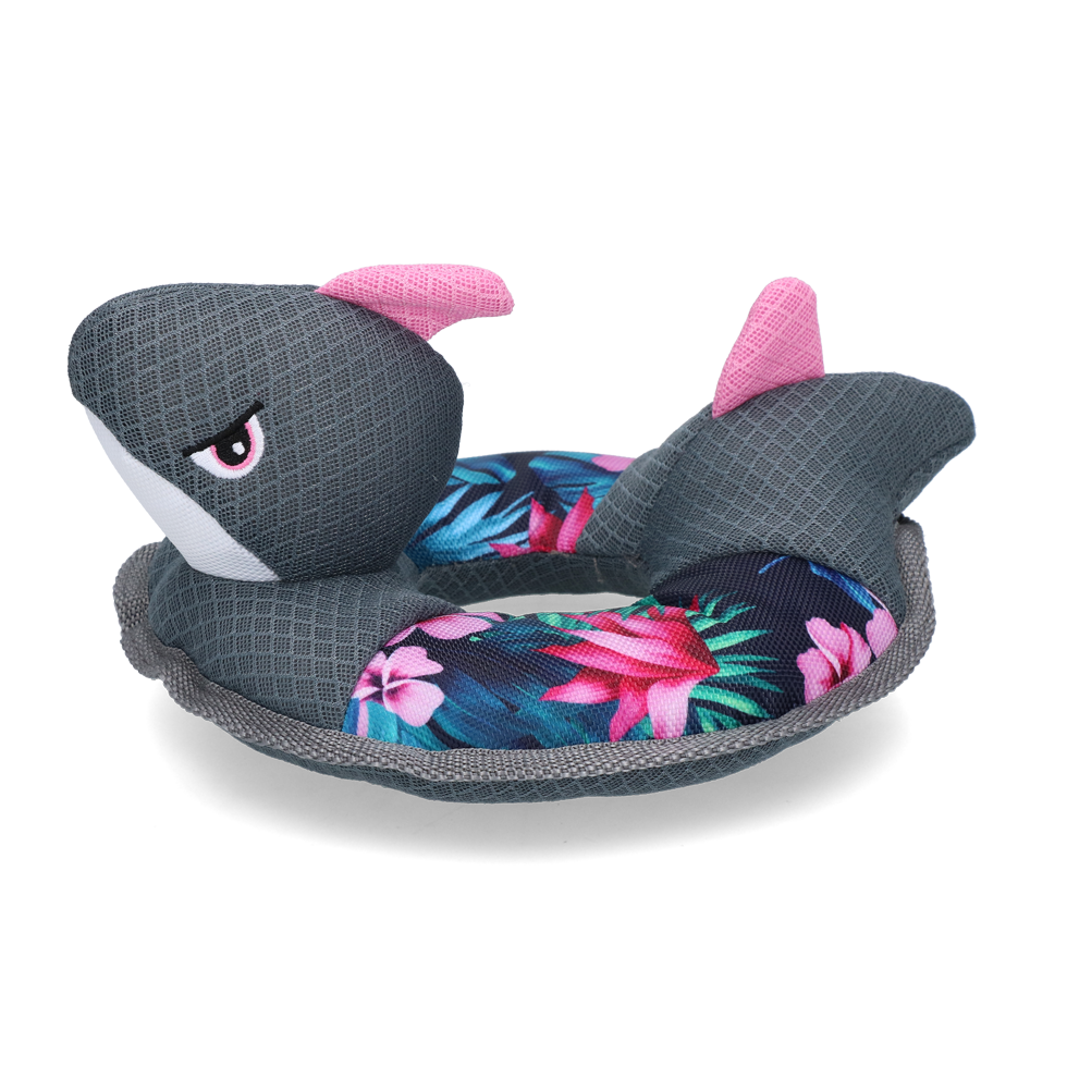 COOL047A CoolPets Ring o' Sharky Flower | Schwimmspielzeug