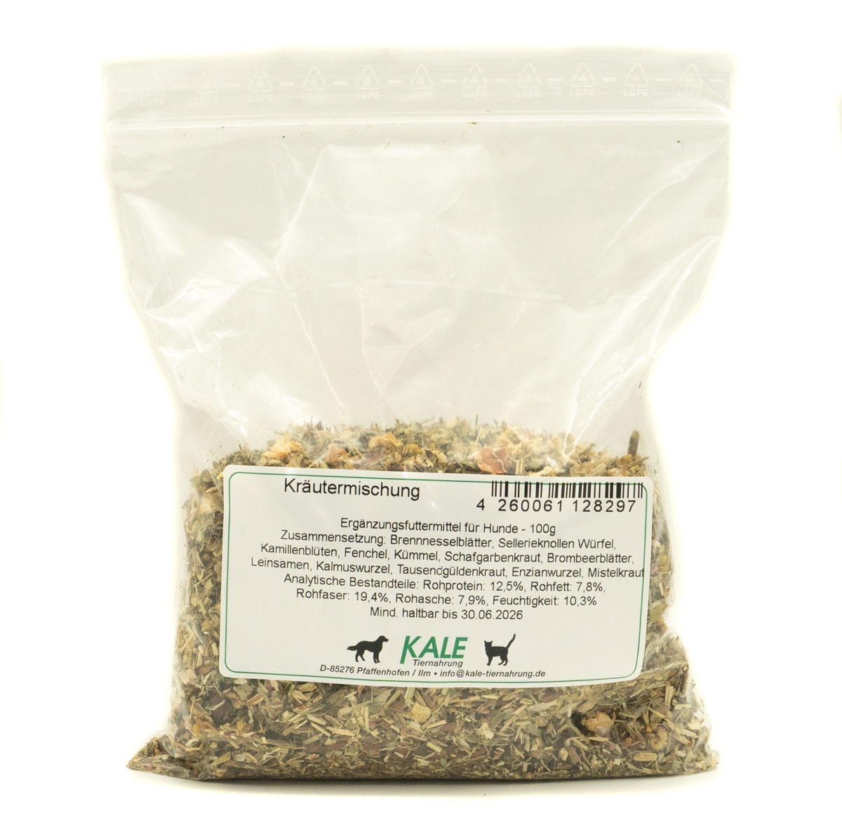 KALE Kräutermischung für Hunde 100g KALE Kräutermischung für Hunde 100g
