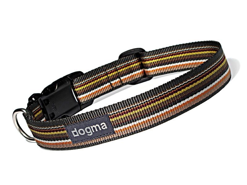 dogma_stripes25_hb_gr_2-gesch-rft dogma trade Halsband  Stripes 25 Grünbunt