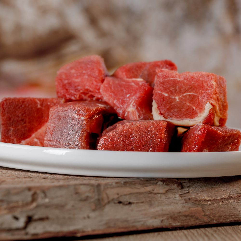 BARFGOLD Pferdemuskelfleisch, stückig, 1kg