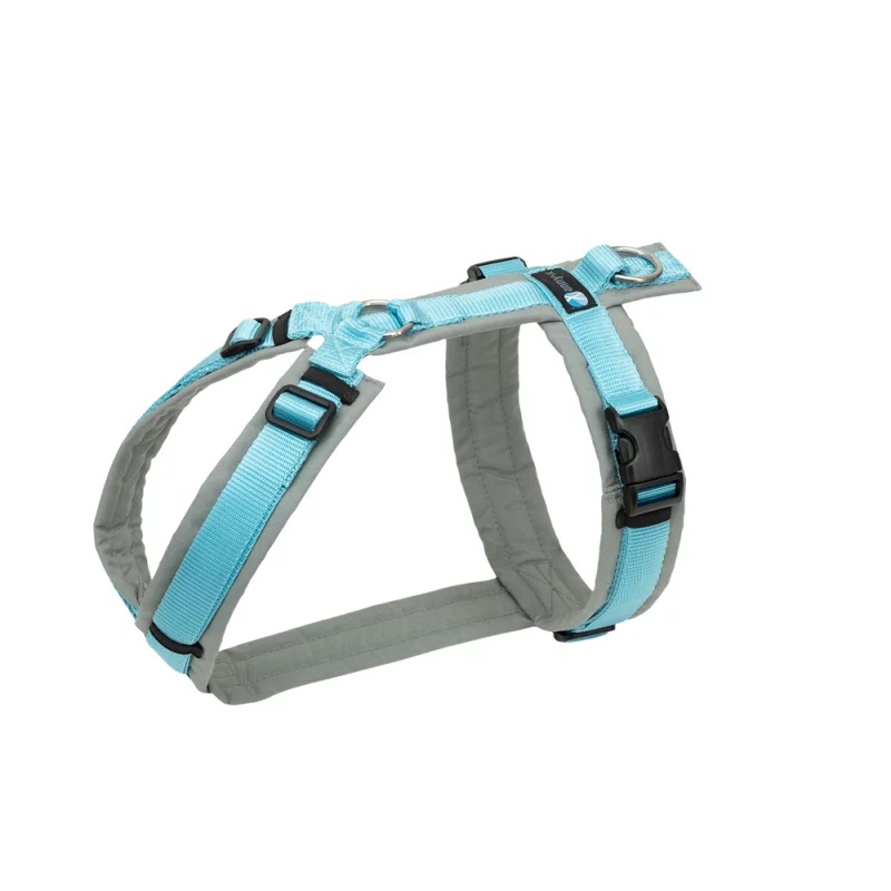brustgeschirr-fun-grau-eisblau-xs annyX Geschirr Fun Grau / Eisblau