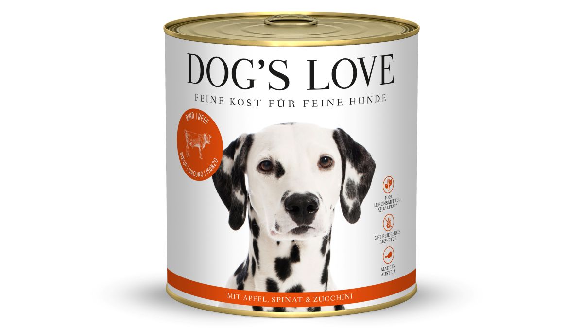 DOG'S LOVE Nassfutter Adult Rind
