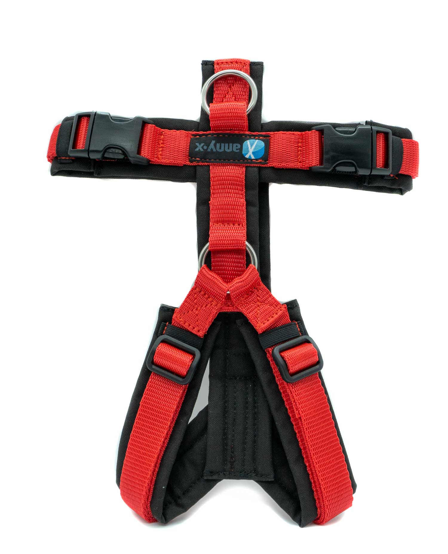 Anny-X-Schwarz-rot-2021 annyX Geschirr Fun Schwarz / Rot