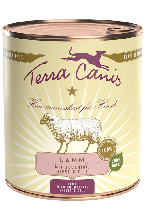 Terra Canis Lamm mit Zucchini Hirse & Dill