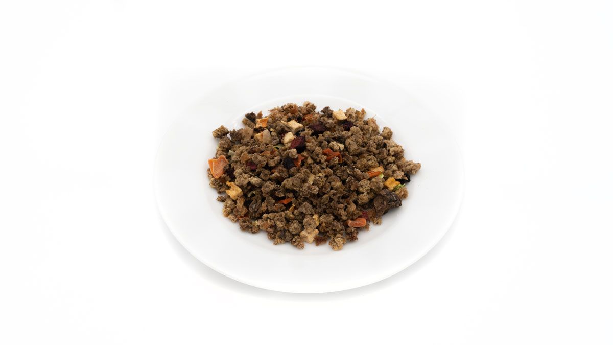 Trockenbarf Pferdefleisch Obst und Gemüse 500 g