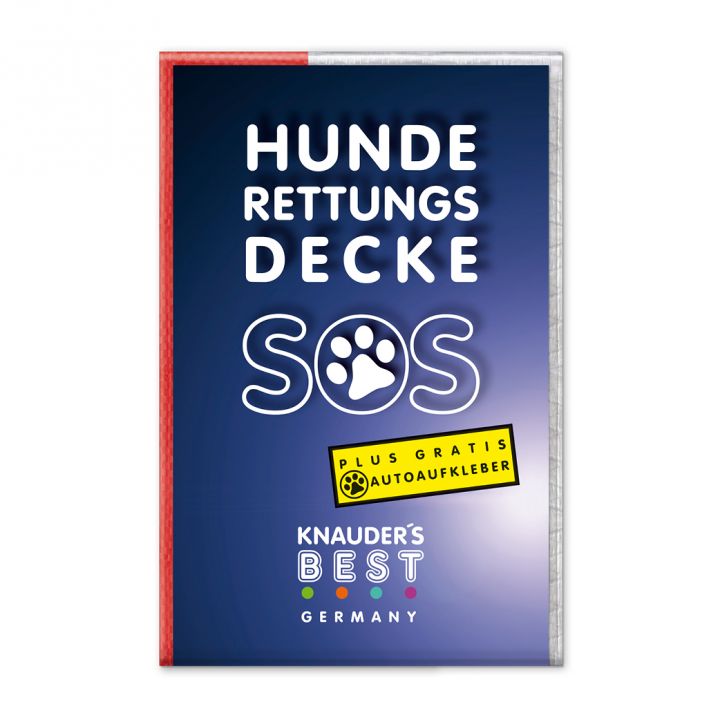 Knauder's Best Hunde Rettungsdecke
