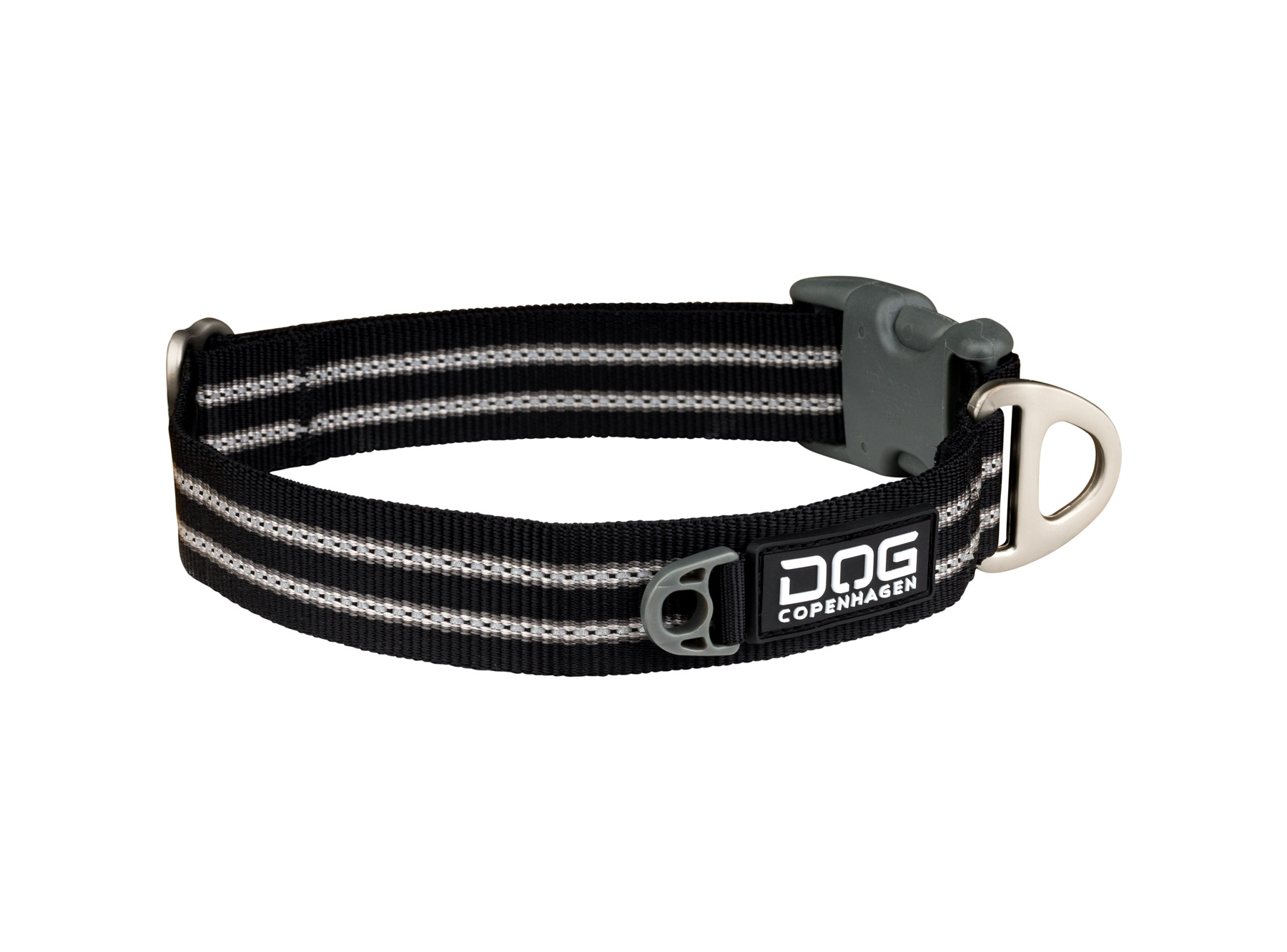 US-Collar-Black-V1 DOG Copenhagen V2 Urban Style Halsband Schwarz