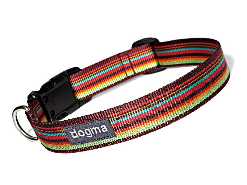 dogma_stripes25_hb_ro_2-gesch-rft dogma trade Halsband Stripes 25 Bordeauxbunt