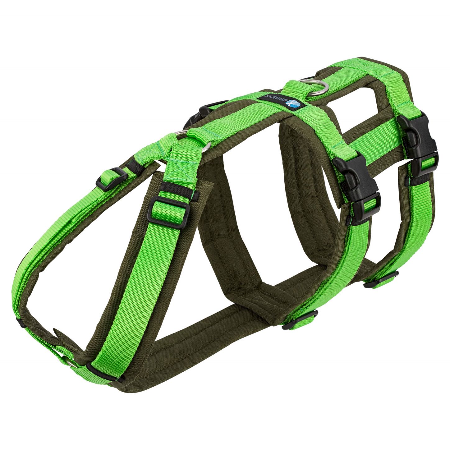 annyX Safety Geschirr Oliv / Hellgrün