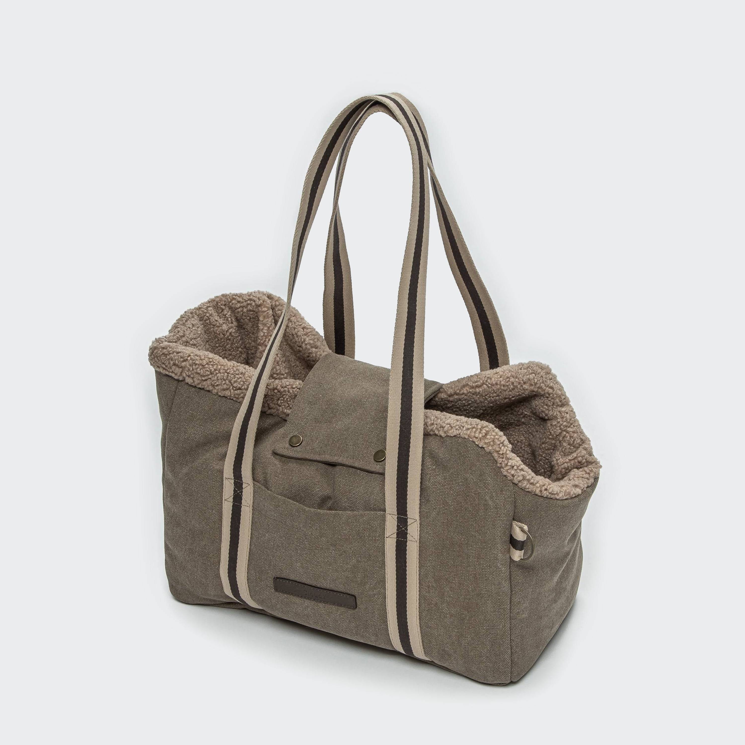 Cloud7 Hundetasche Lucca Canvas Sand