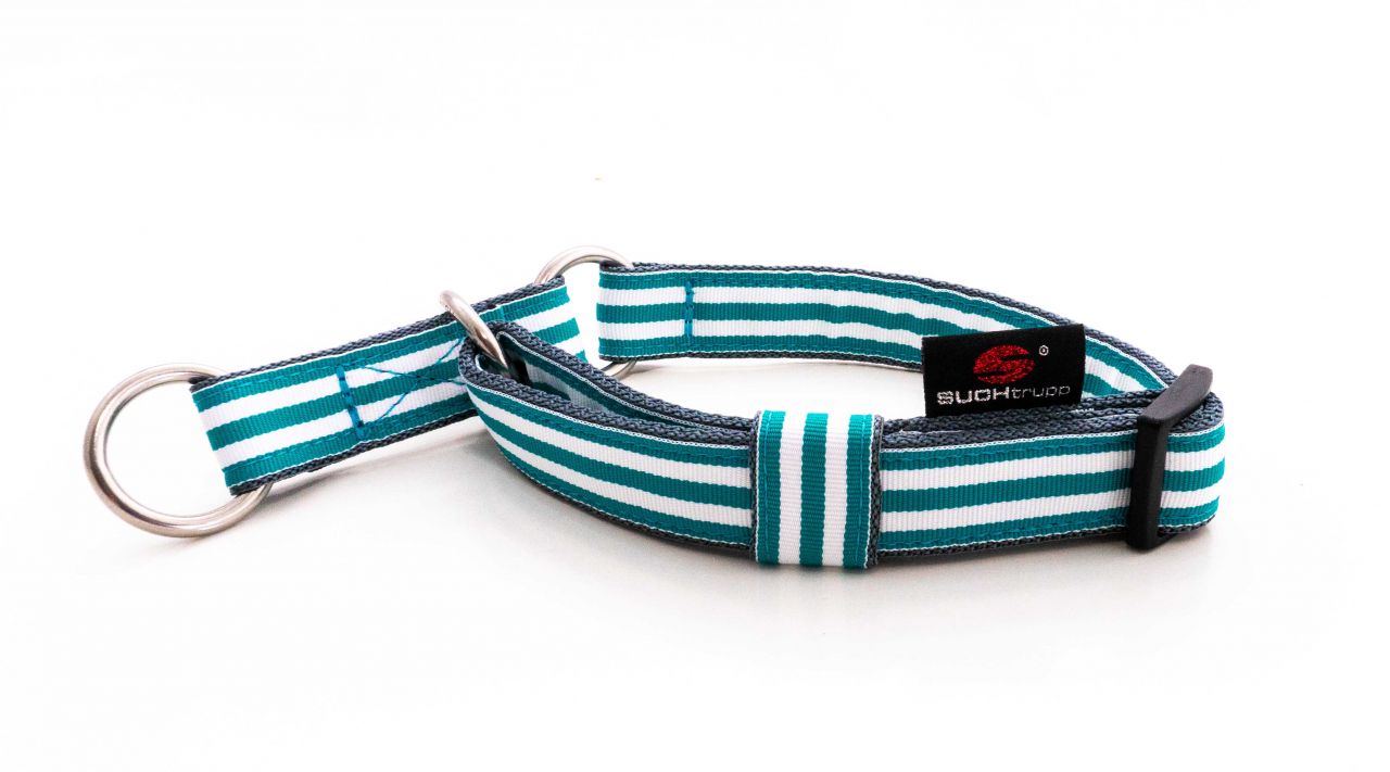 SUCHtrupp®  Caribbean Beach / Grau Schlupfhalsband