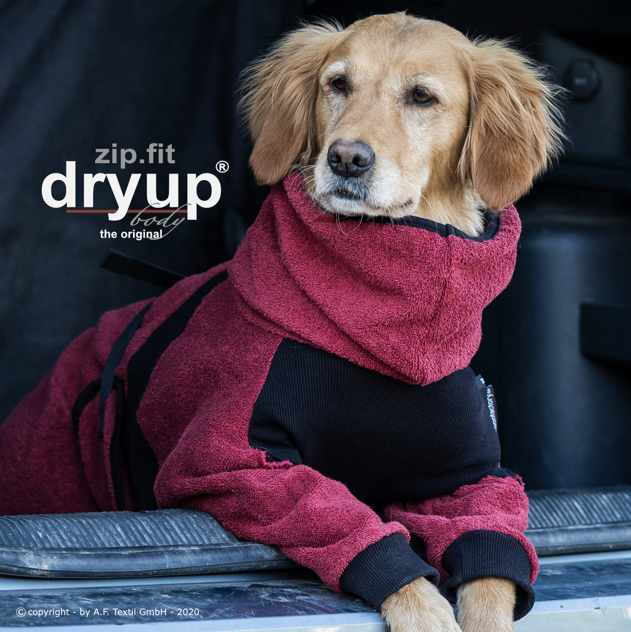 Dryup Body zip.fit Bordeaux Dryup Body Zip. Fit Bordeaux