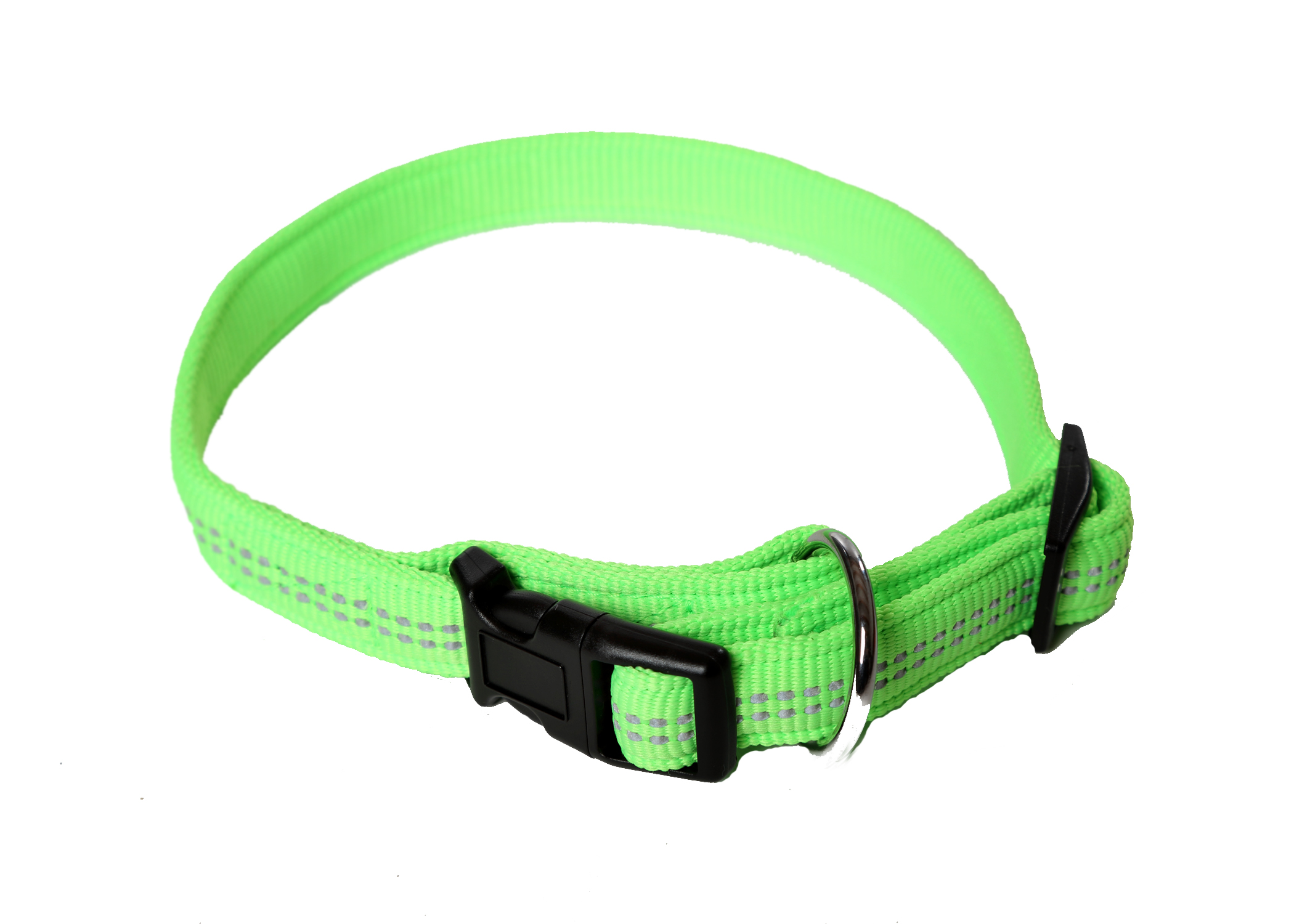 _B2A3136 Hundehalsband Super Soft Neongrün