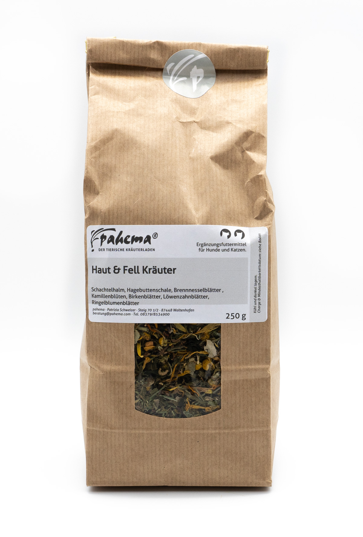 Pahema Haut & Fell Kräuter 250 g