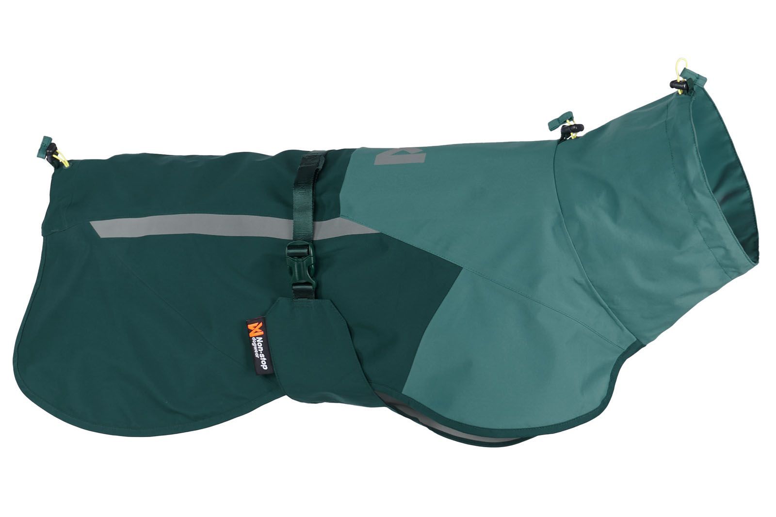 Non-stop dogwear Fjord Raincoat 2.0 Teal