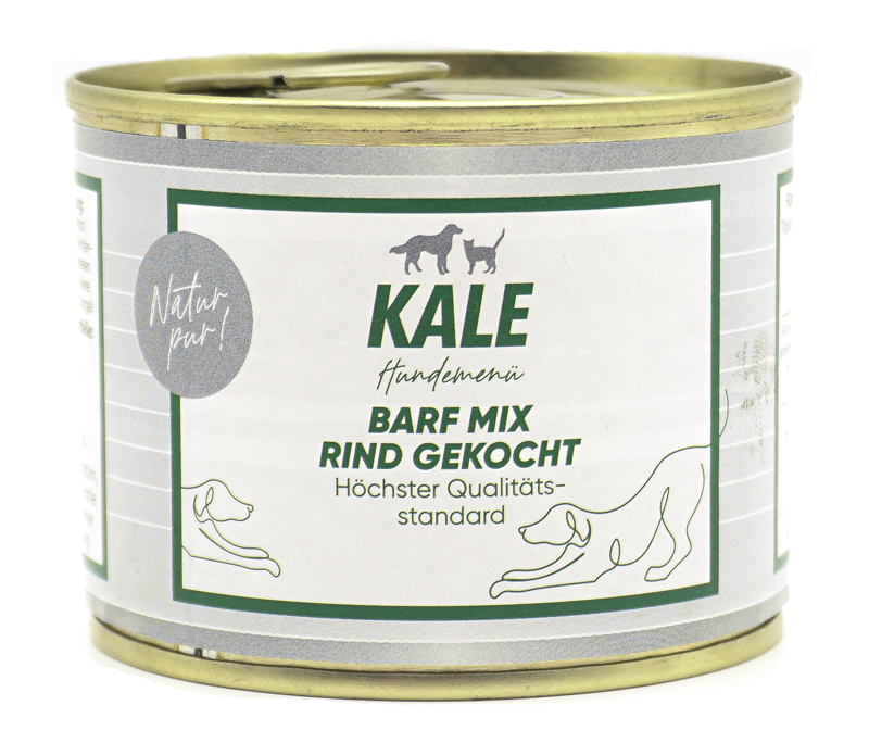 KALE BARF Mix mit Innereien gekocht 200 g