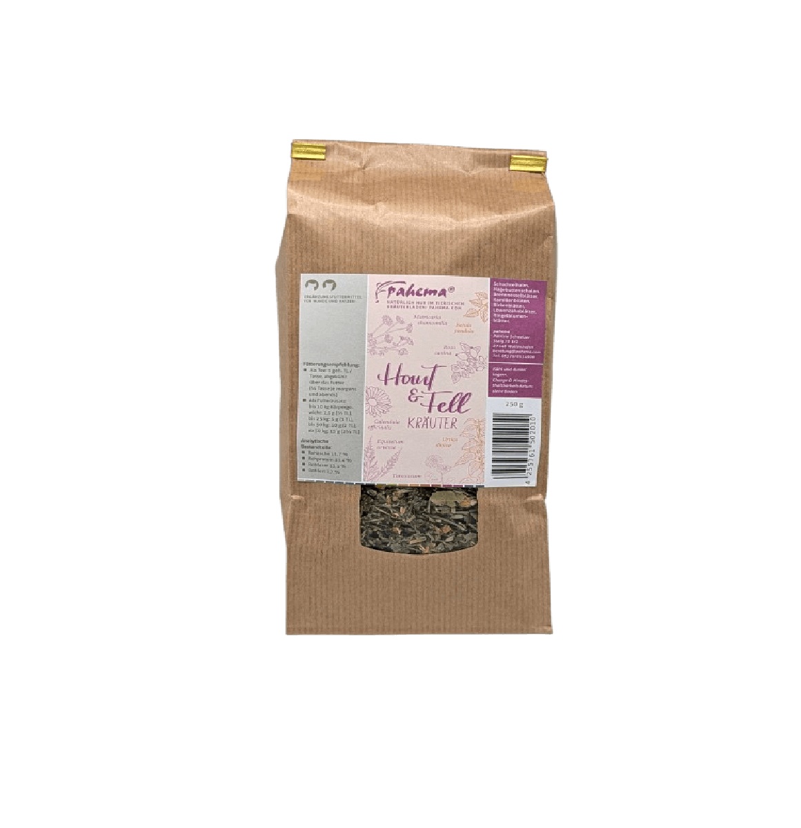 Pahema Haut & Fell Kräutermischung 250 g