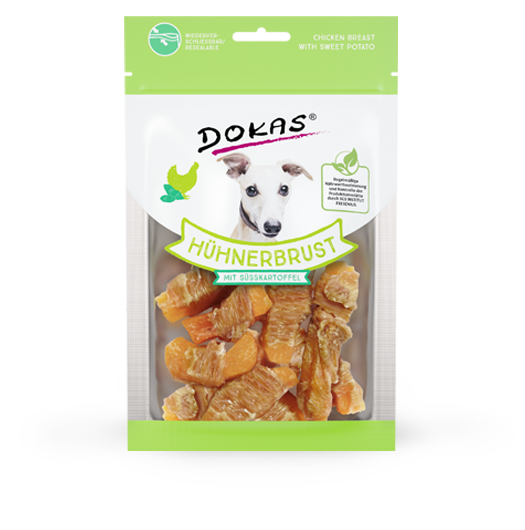 DOKAS Hühnerbrust mit Süßkartoffel 70 g
