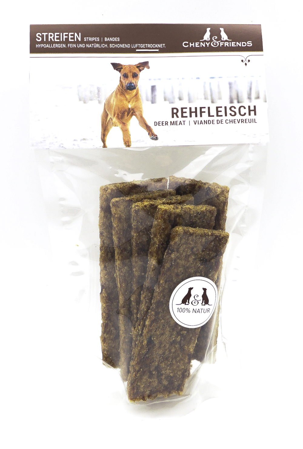 Cheny & Friends Fleischstreifen Rehfleisch