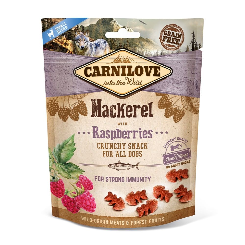Carnilove_Hund_Premium_Crunchy_Snack_Mackerel_with_Raspberries_Makrele_mit_Himbeeren_Verpackung_200g-min_1920x1920 Carnilove Crunchy Snack Makrele mit Himbeeren 200g