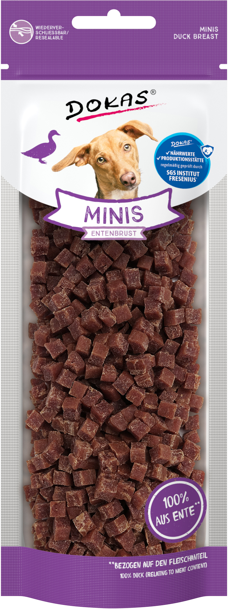 DOKAS Minis Entenbrust 70 g DOKAS Minis Entenbrust 70 g