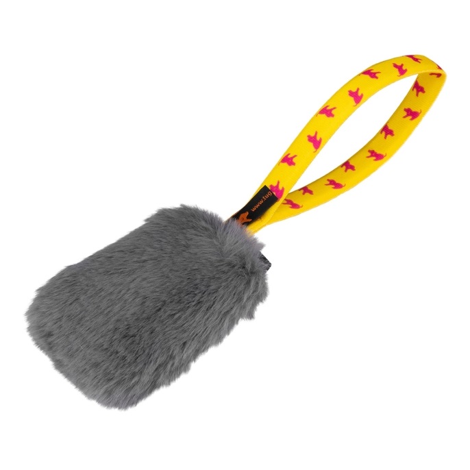Tug-E-Nuff Pocket-Kunstfell Zergel mit Quietscher (1 Stück)