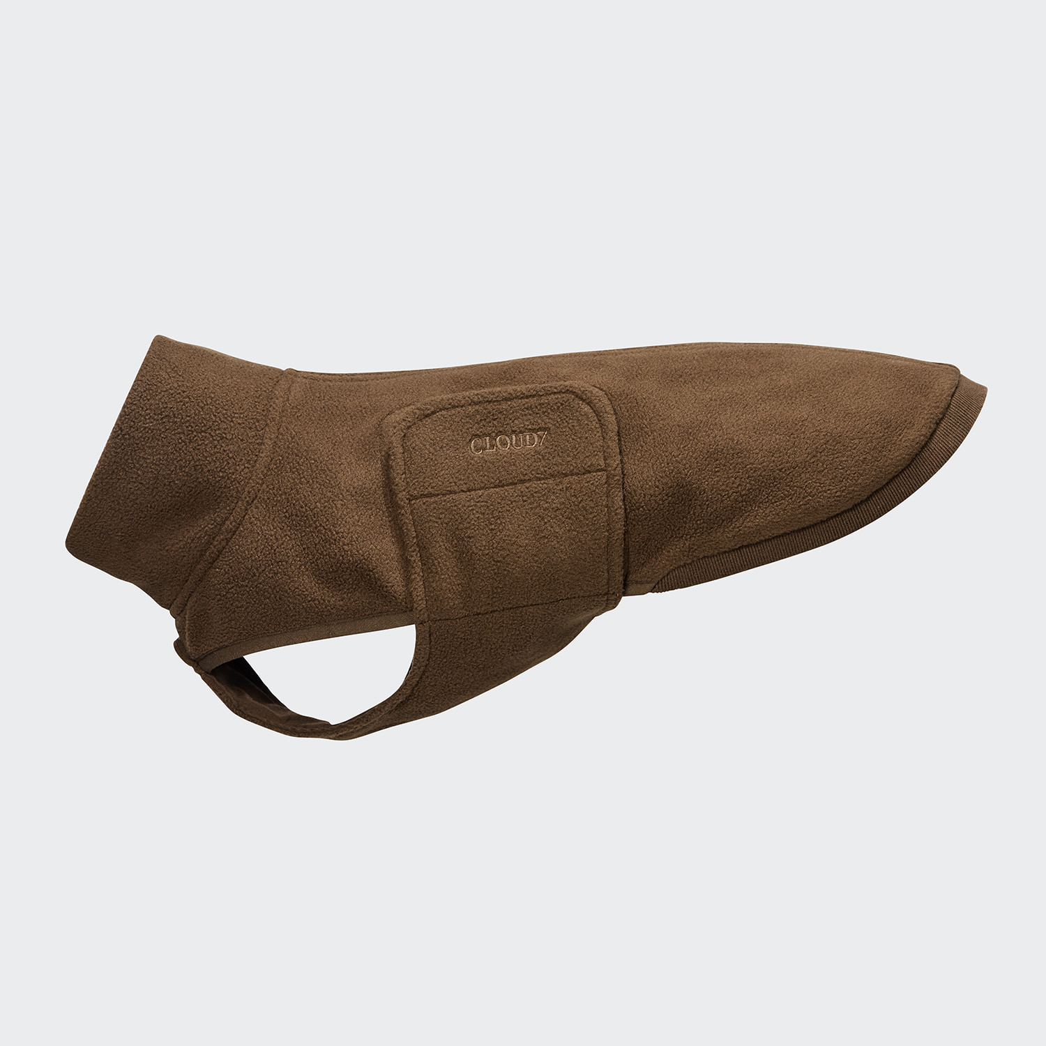 CLOUD7 Dackel Hundepullover Derby 2.0 Fleece Coffee