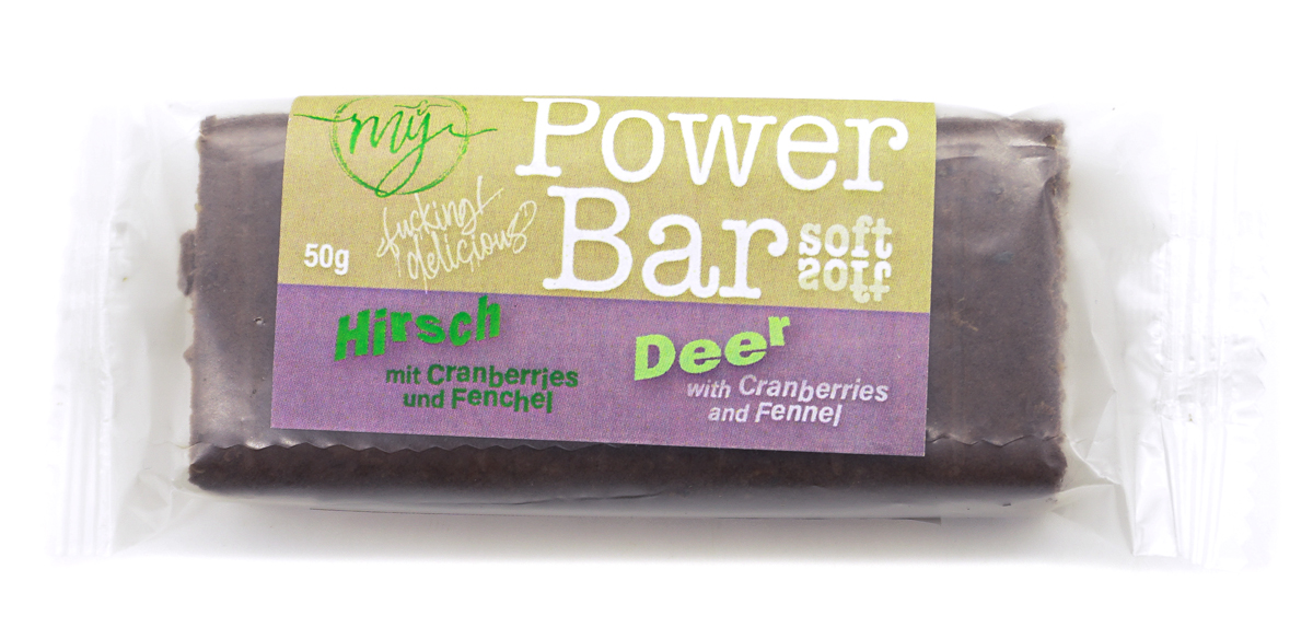 Paul & Paulina PawBar Hirsch mit Cranberries und Fenchel 50 g