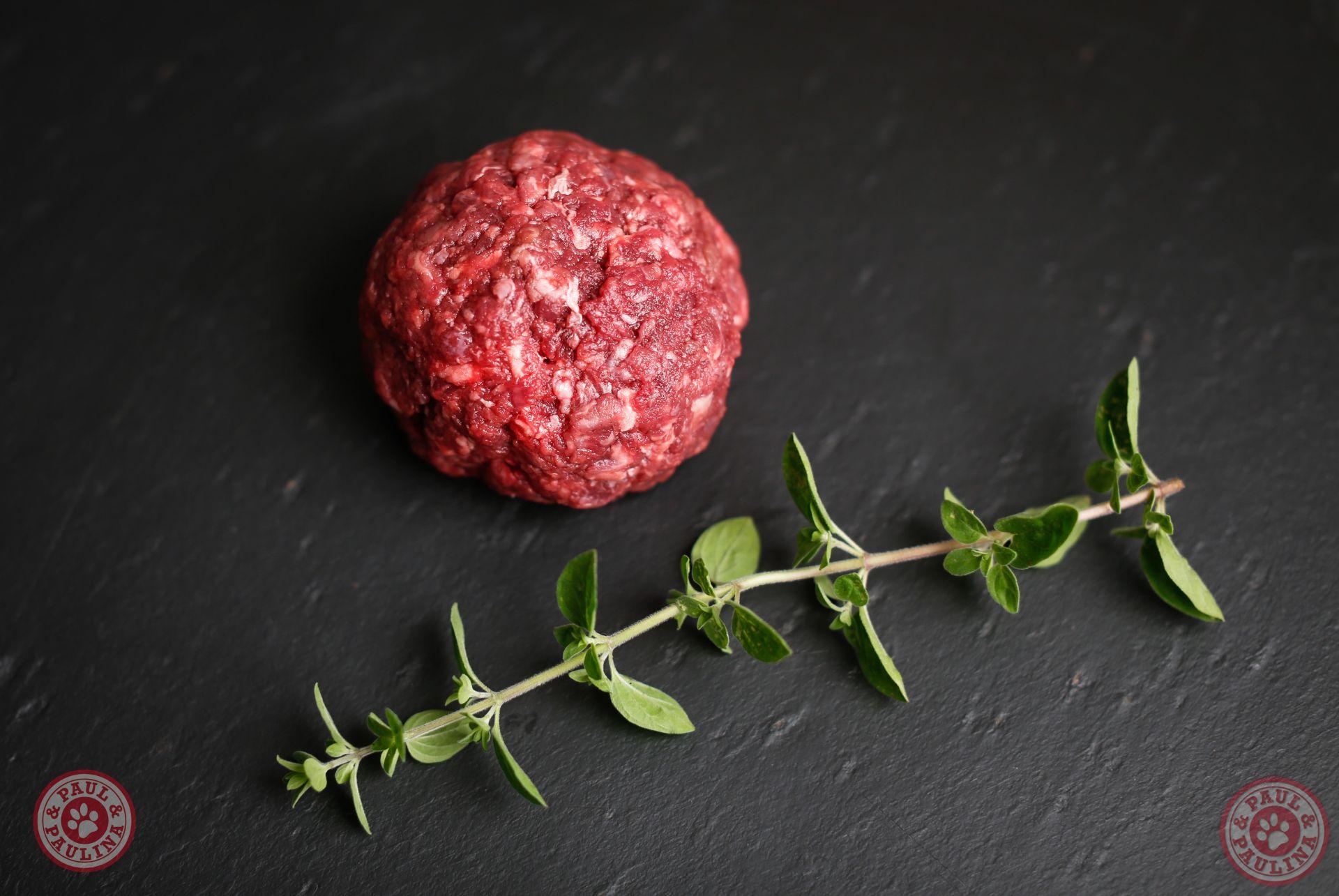 Paul & Paulina Rindfleisch mager 500 g roh gewolft