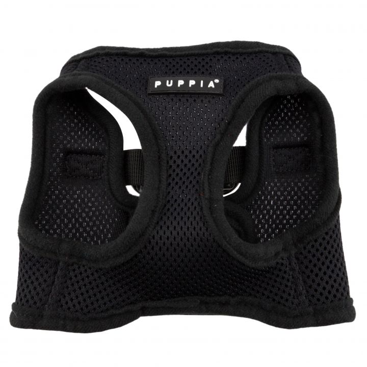 Puppia Super Soft Westen Geschirr Schwarz