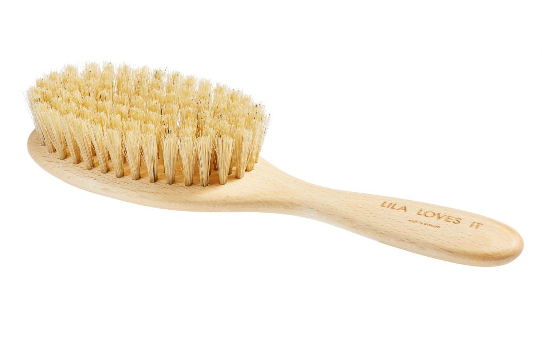 Welpenb-rtse LILA LOVES IT  Welpenbürste mit Naturborsten