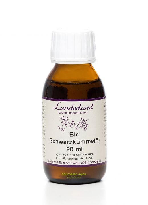 Schwarzk-mmel-l Lunderland Schwarzkümmelöl für Hunde