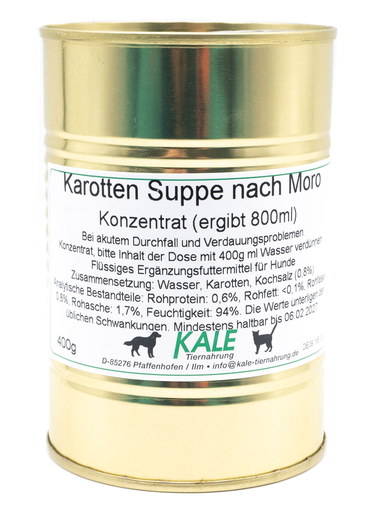 KALE-Moro-Suppe KALE Karotten Suppe nach Moro (Konzentrat) 400 g