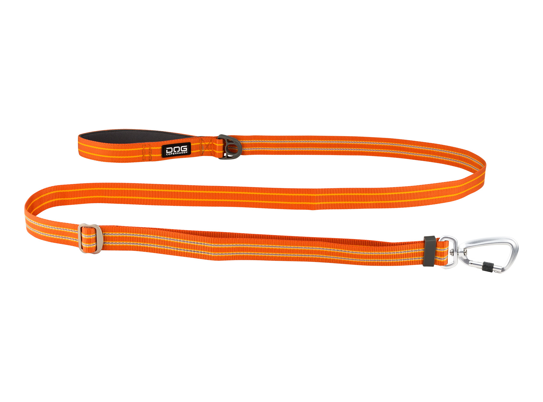 UF-Leash-OrangeSun-V1-new-car DOG Copenhagen Leine V2 Urban Freestyle Leash Orange