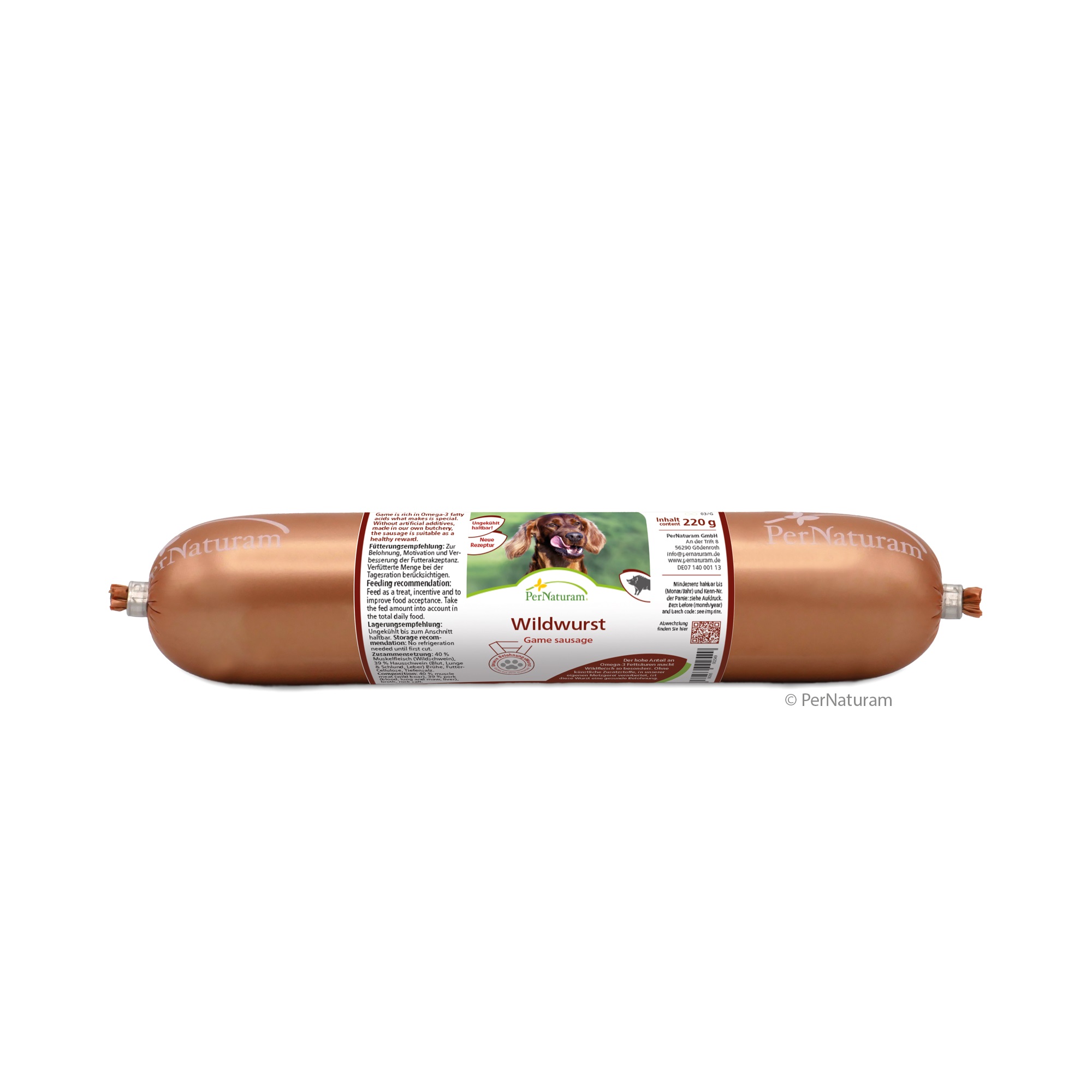 PerNaturam Wildwurst 220 g