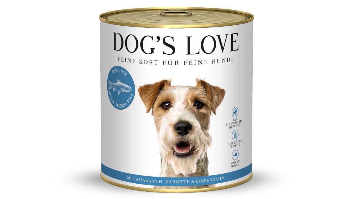 DOG'S LOVE Nassfutter Adult Fisch