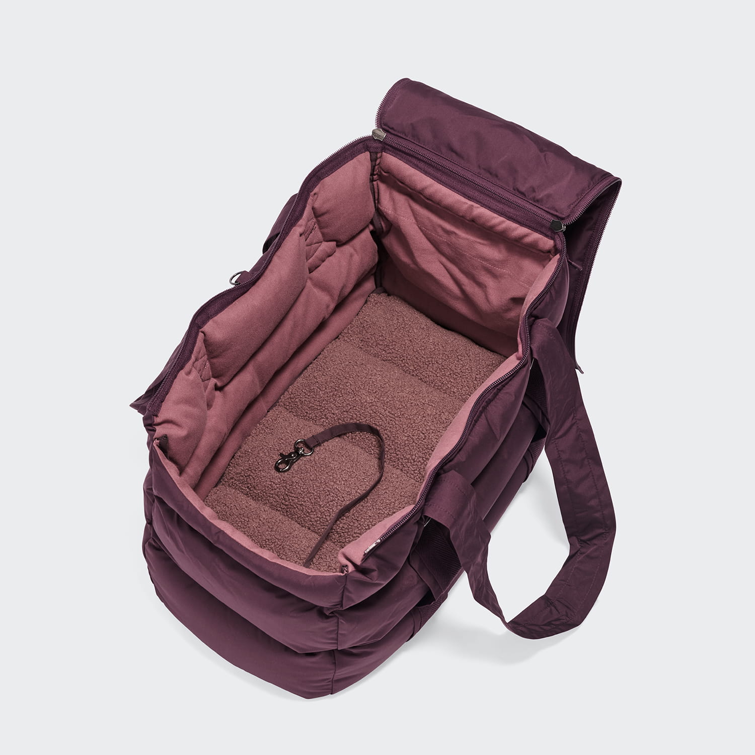 Cloud7 Hundetasche Montreal 2.0 Dark Aubergine