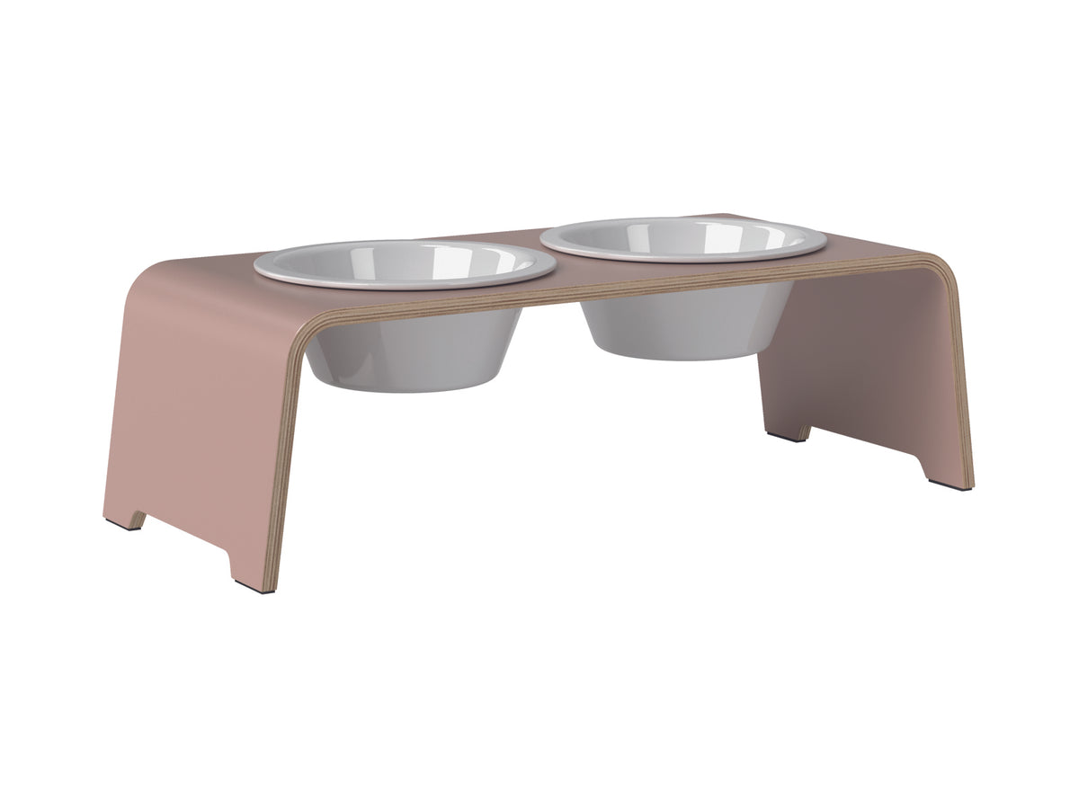 dogBar® Antique Pink Limited Edition Größe M mit Porzellannäpfen